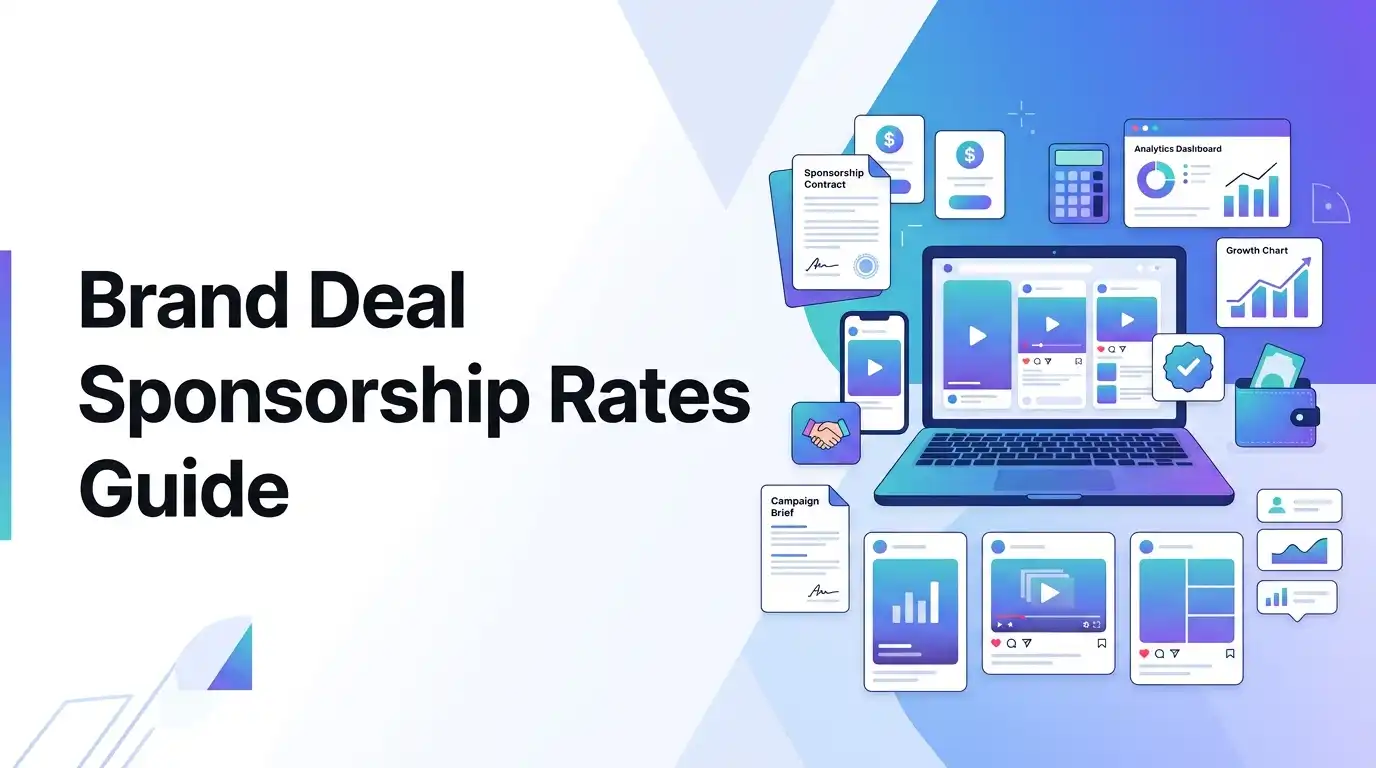 Brand Deal Sponsorship Rates: The Ultimate Platform Pricing Guide