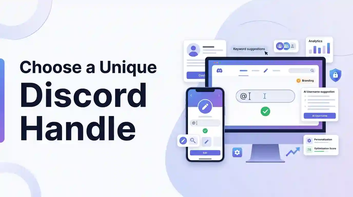 Discord Username Ideas: How to Choose a Cool and Unique Handle