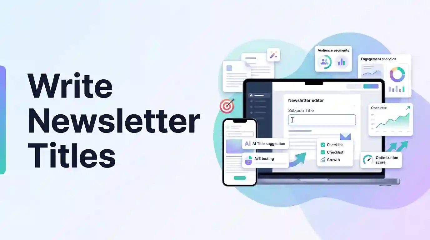 How to Write Newsletter Titles that Get Opened: The Ultimate Subject Line Guide