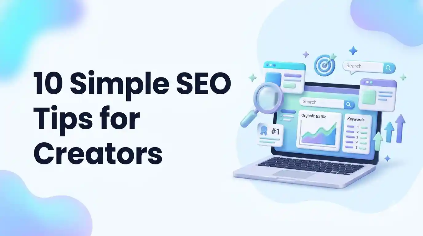 10 Simple SEO Tips for Creators (That Really Work)