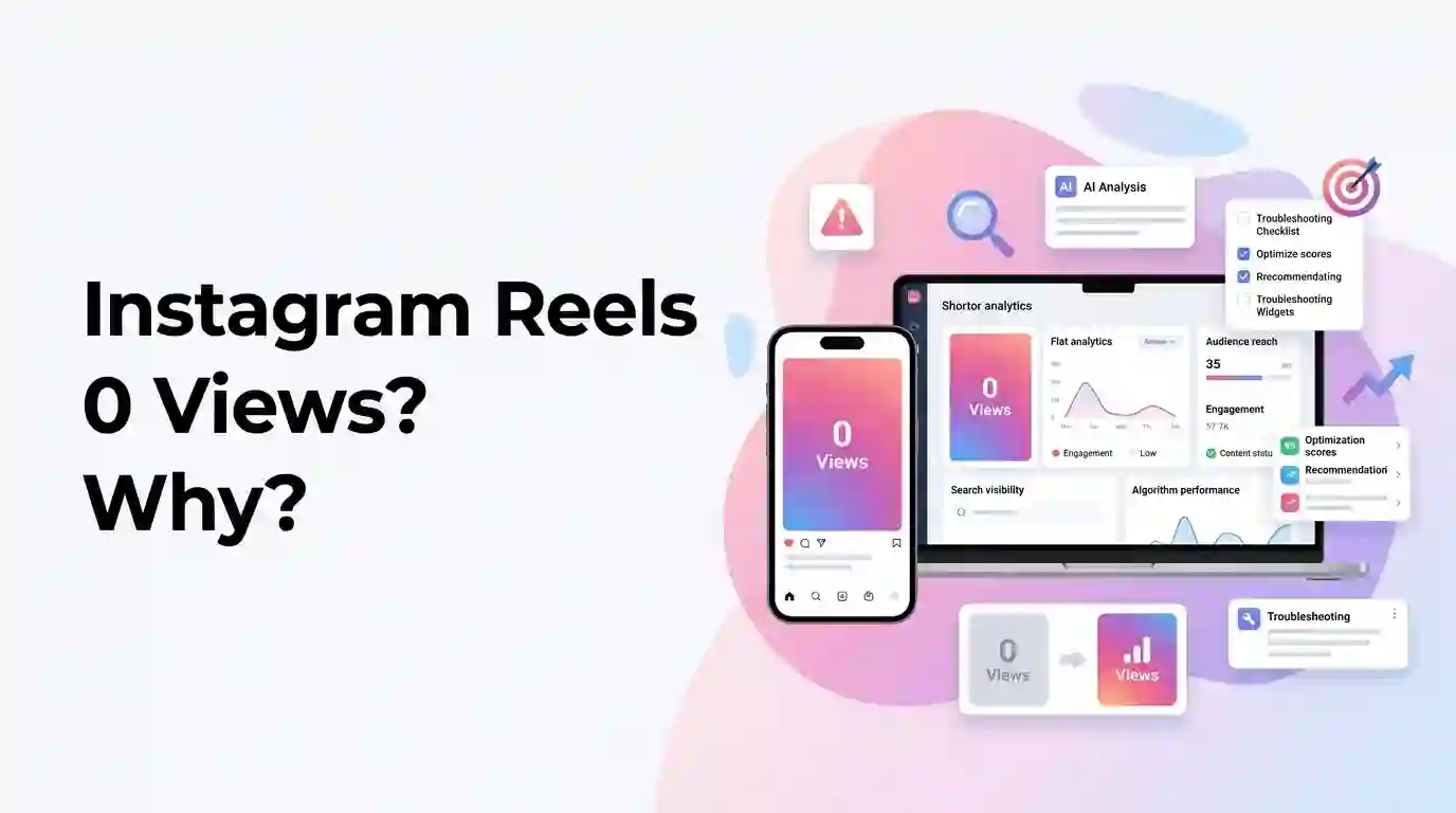Why Are My Instagram Reels Getting 0 Views? (Causes & Fixes)